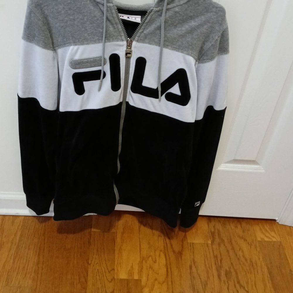 Women Fila Velour Tracksuit❤